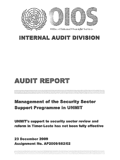 toyota audit report #1