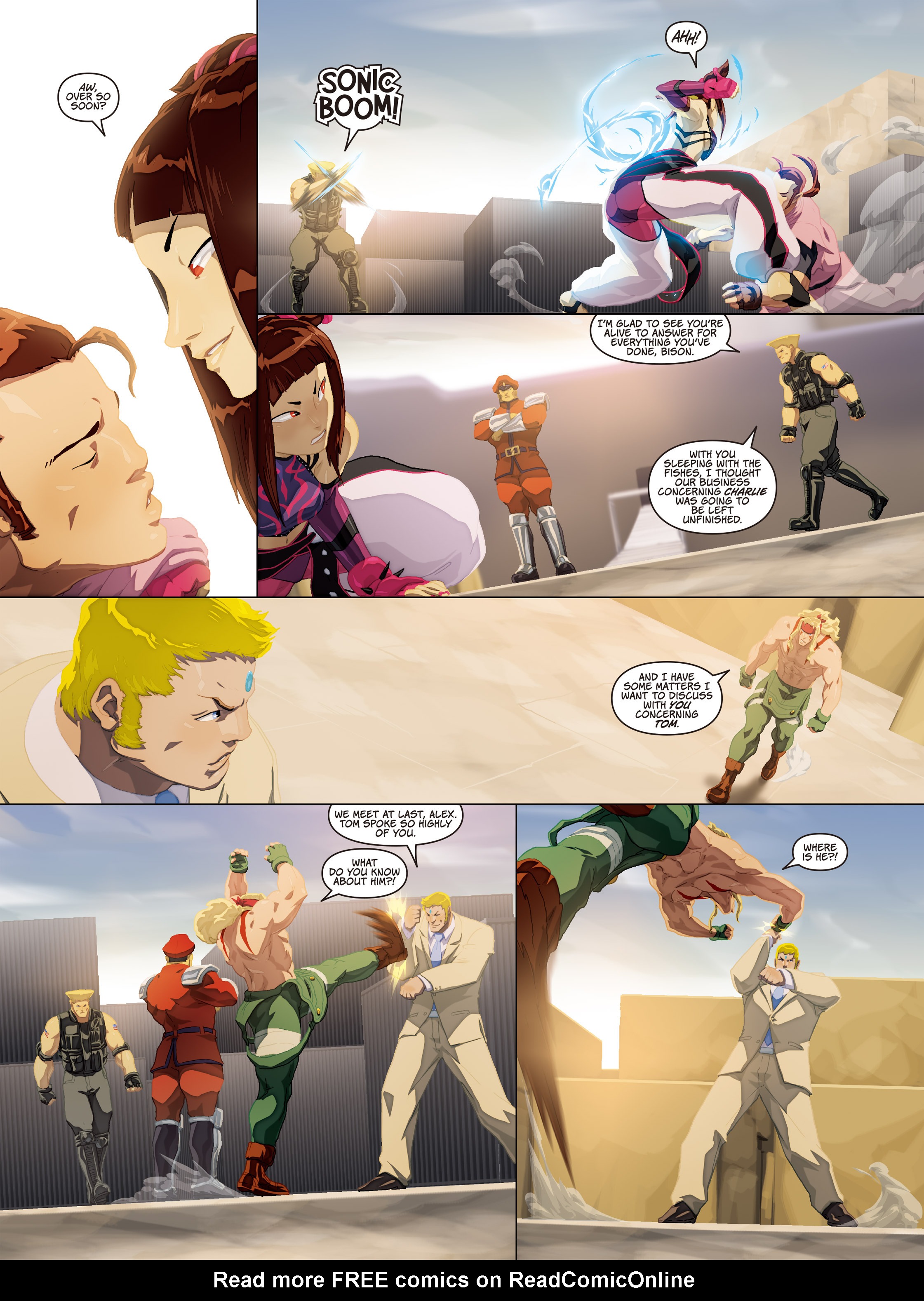 Read online Super Street Fighter comic -  Issue # Vol.2 - Hyper Fighting - 28