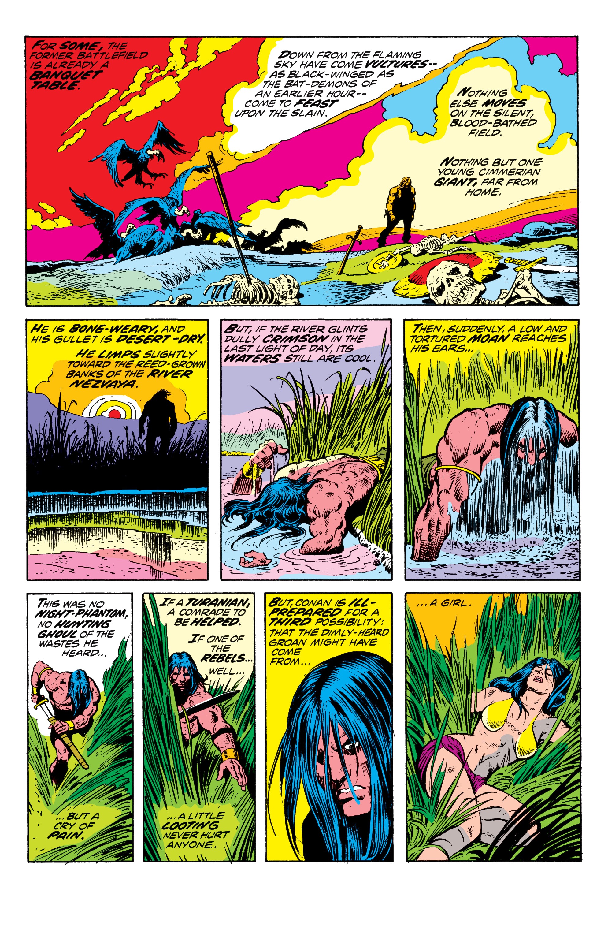 Read online Conan The Barbarian Epic Collection: The Original Marvel Years - The Curse Of The Golden Skull comic -  Issue # TPB (Part 1) - 74