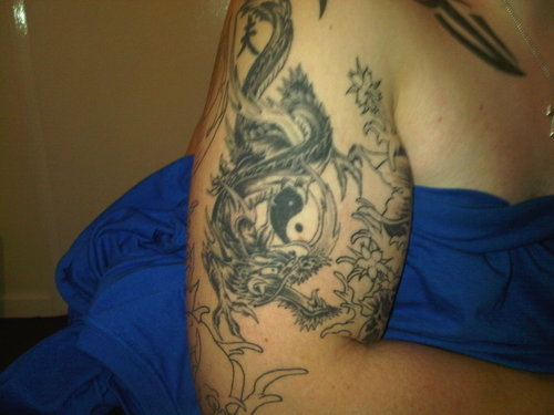 Dragon Tattoos Arm. The arm has always been one of