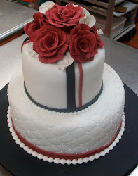 cake tier roses cakes round birthday bottom cakepicturegallery