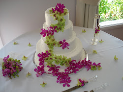 flowers cake cakes orchid decoration orchids floral bouquets flower bridal mango pink cascading decorations bouquet decorate tier silk square round