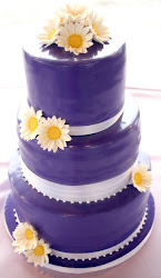 purple cake cakes round tier lavender icing glossy dark three simple fondant swirl four pattern pink different inspirations