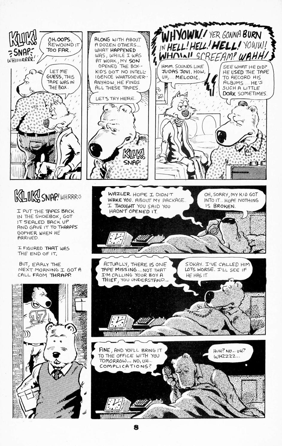 Read online Critters comic -  Issue #17 - 10