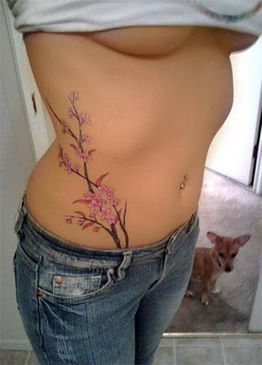 cherry blossom tattoo