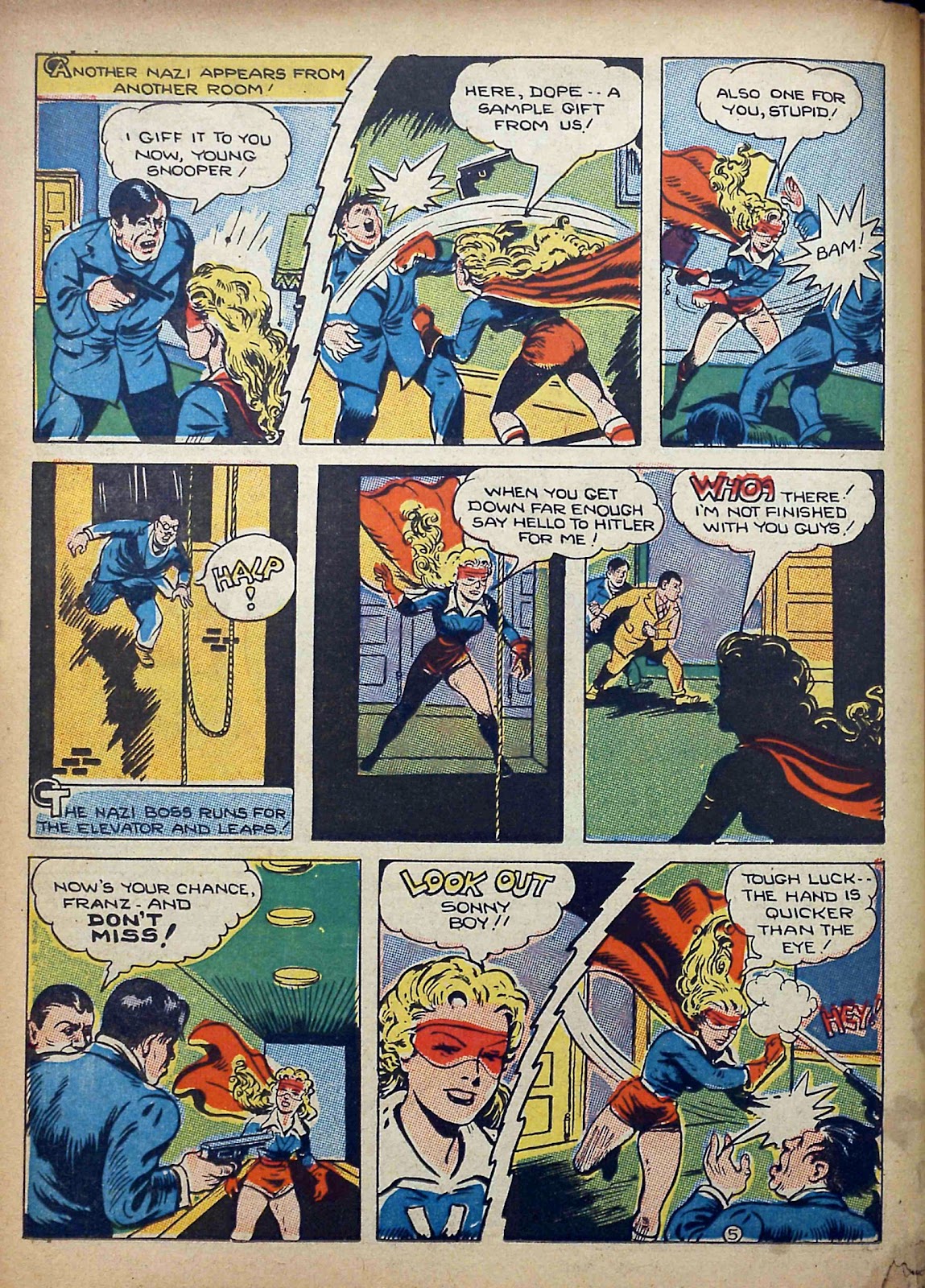Captain Aero Comics issue 12 - Page 45