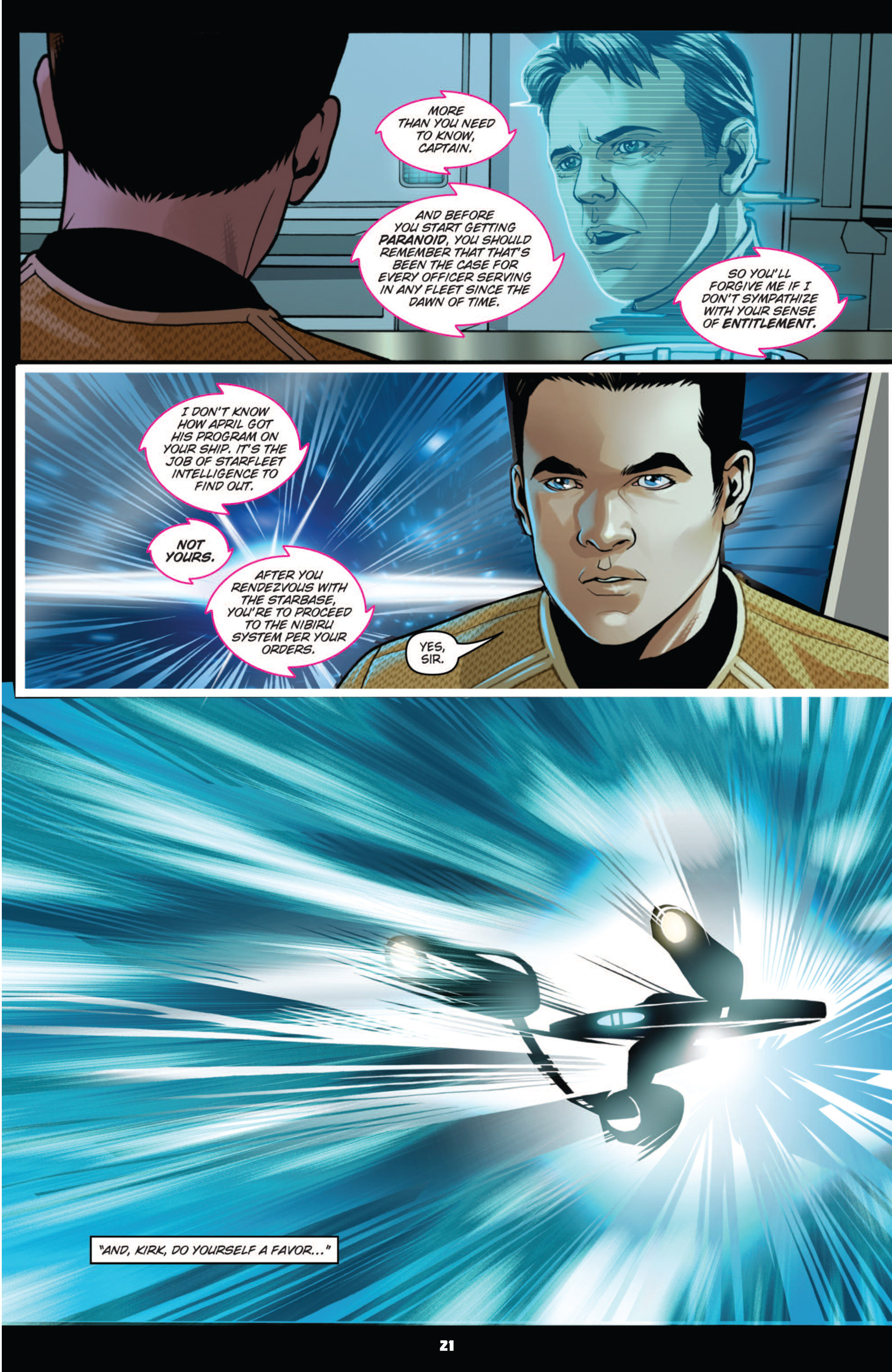 Read online Star Trek: Countdown To Darkness comic -  Issue #4 - 24