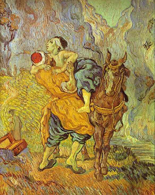 "The Good Samaritan" by Vincent Van Gogh, 1890