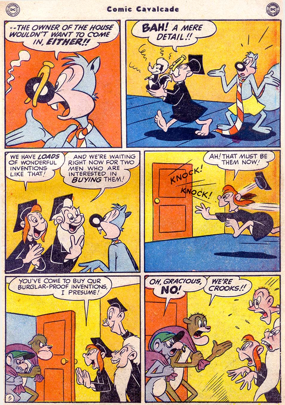 Read online Comic Cavalcade comic -  Issue #36 - 70