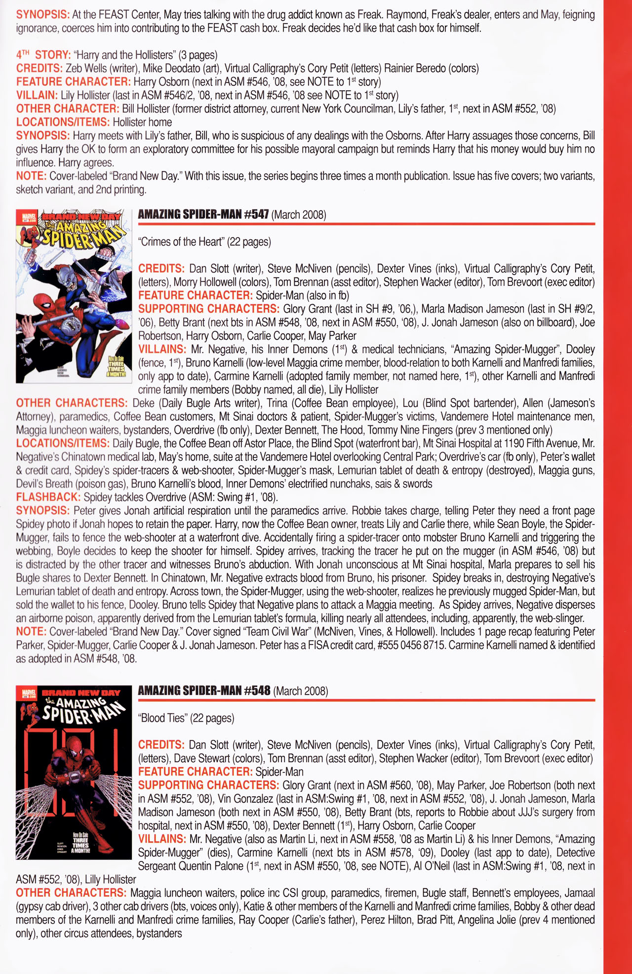 Read online Official Index to the Marvel Universe comic -  Issue #13 - 11