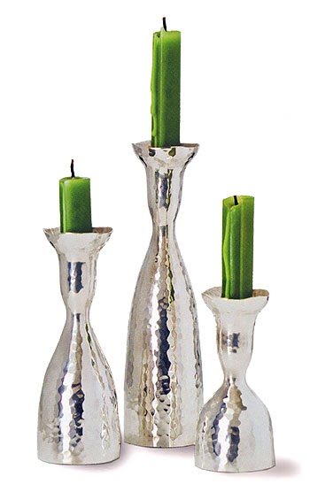 Silver Candlestick Holders | modern design by moderndesign.org
