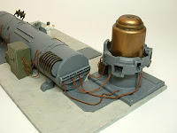 terrain mad science pulp power generator laboratory equipment warhammer 40k 25-30 mm science fiction miniatures