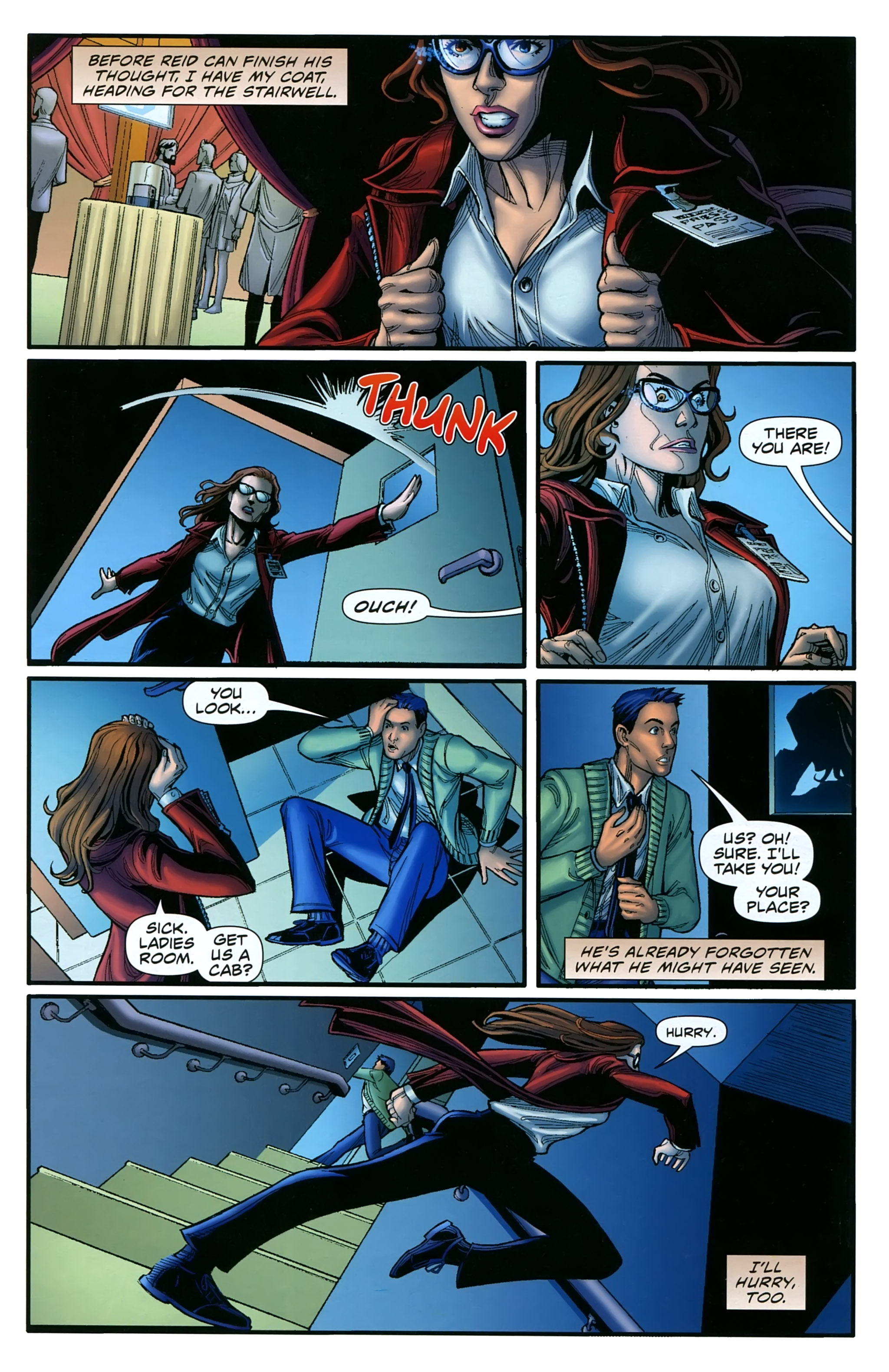 Read online Free Comic Book Day 2014 comic -  Issue # Red Giant - Giant Size Fantasy - Duel Identity & Pandora's Blogs Flipbook - 12