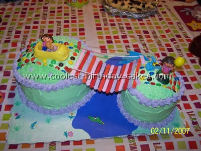 Dora Birthday Cake on Dora Birthday Images