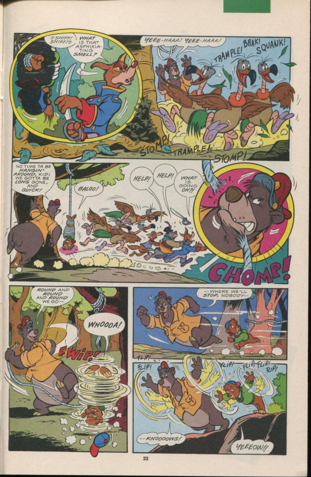 Read online Disney's Tale Spin Limited Series: ''Take Off'' comic -  Issue #1 - 24