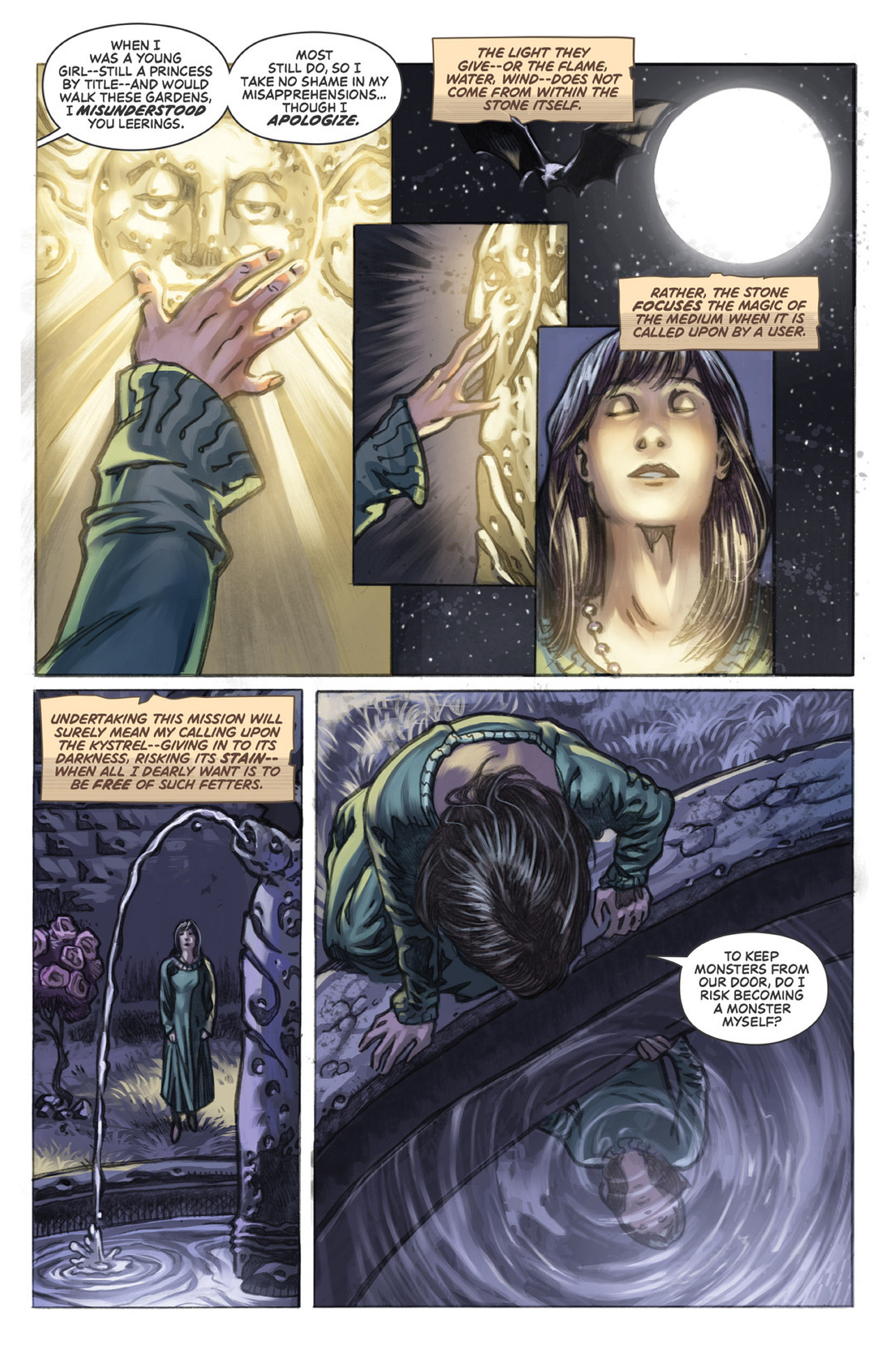 Read online Muirwood: The Lost Abbey comic -  Issue #1 - 12
