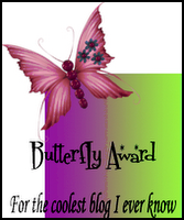 The Fabulous-Coolest Butterfly Blog Award