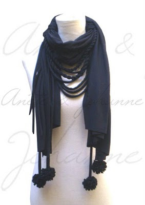 Ponponlu penye fular