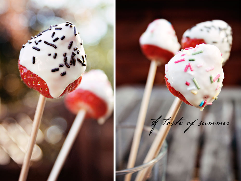 All things creative Strawberry Sticks does taste like summer...