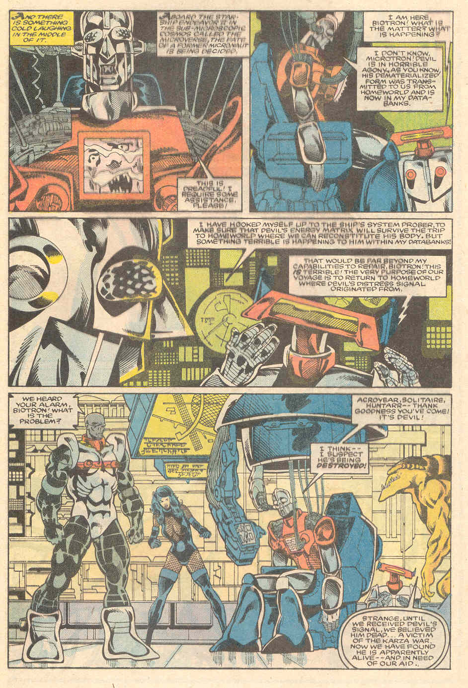 Read online Micronauts: The New Voyages comic -  Issue #13 - 4
