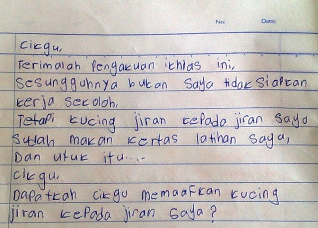 SUDIRMAN-AkuLelakiYGsUkAmEnUliS: JOM TENGOK HASIL KERJA PELAJAR