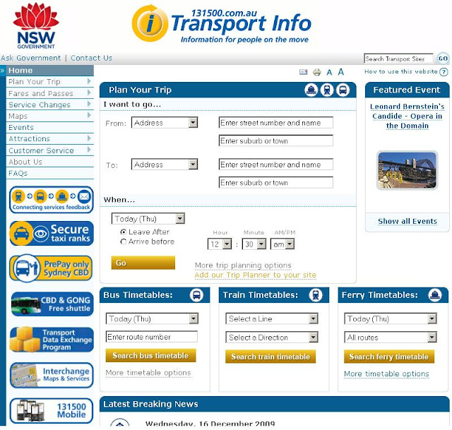 Journey Planning And Timetables