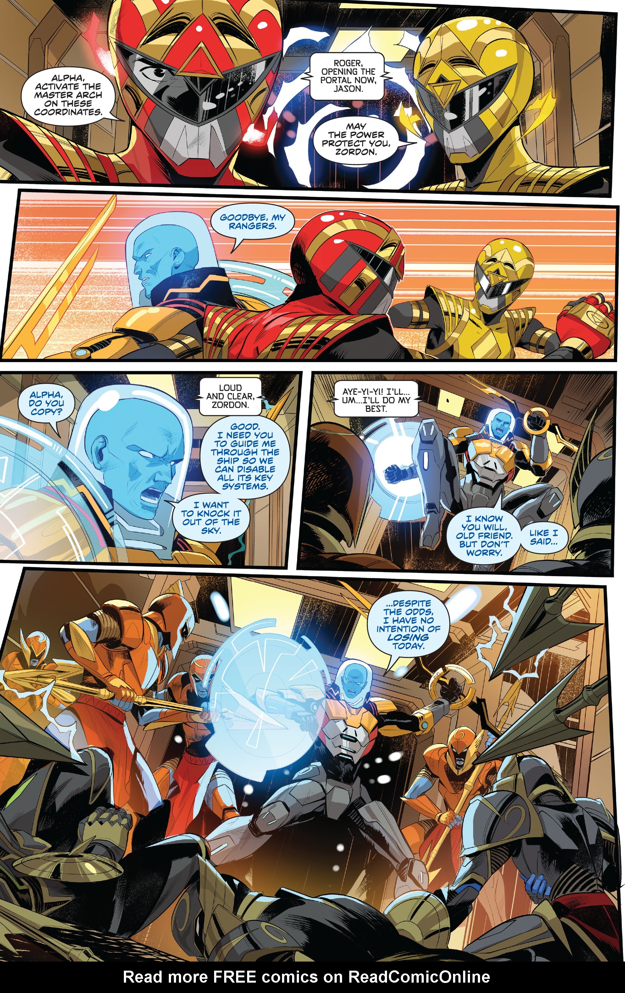 Read online Power Rangers comic -  Issue #14 - 14