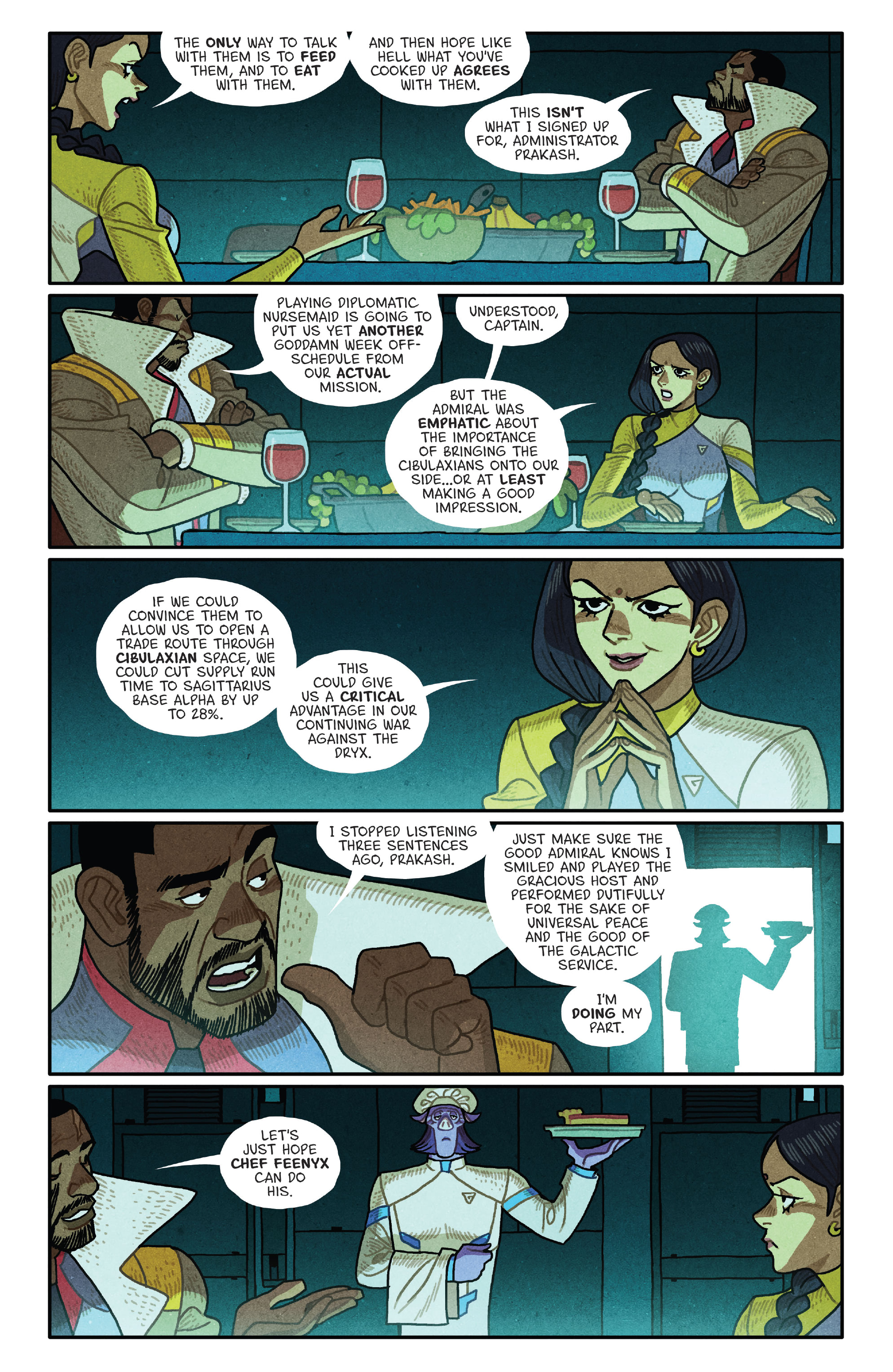 Read online Outer Darkness/Chew comic -  Issue #1 - 6