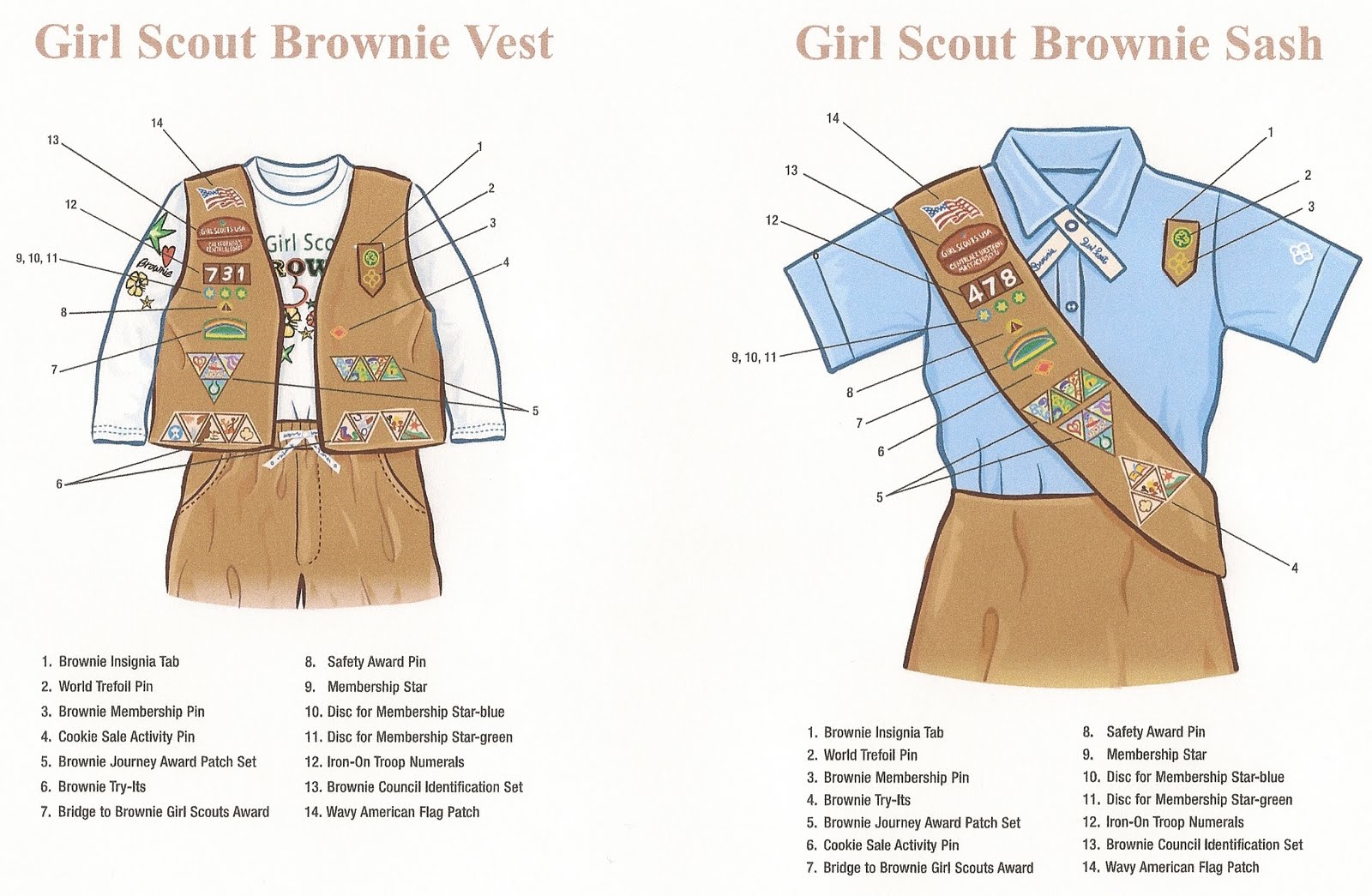 Girl Scout Troop 5276 Brownie Uniform