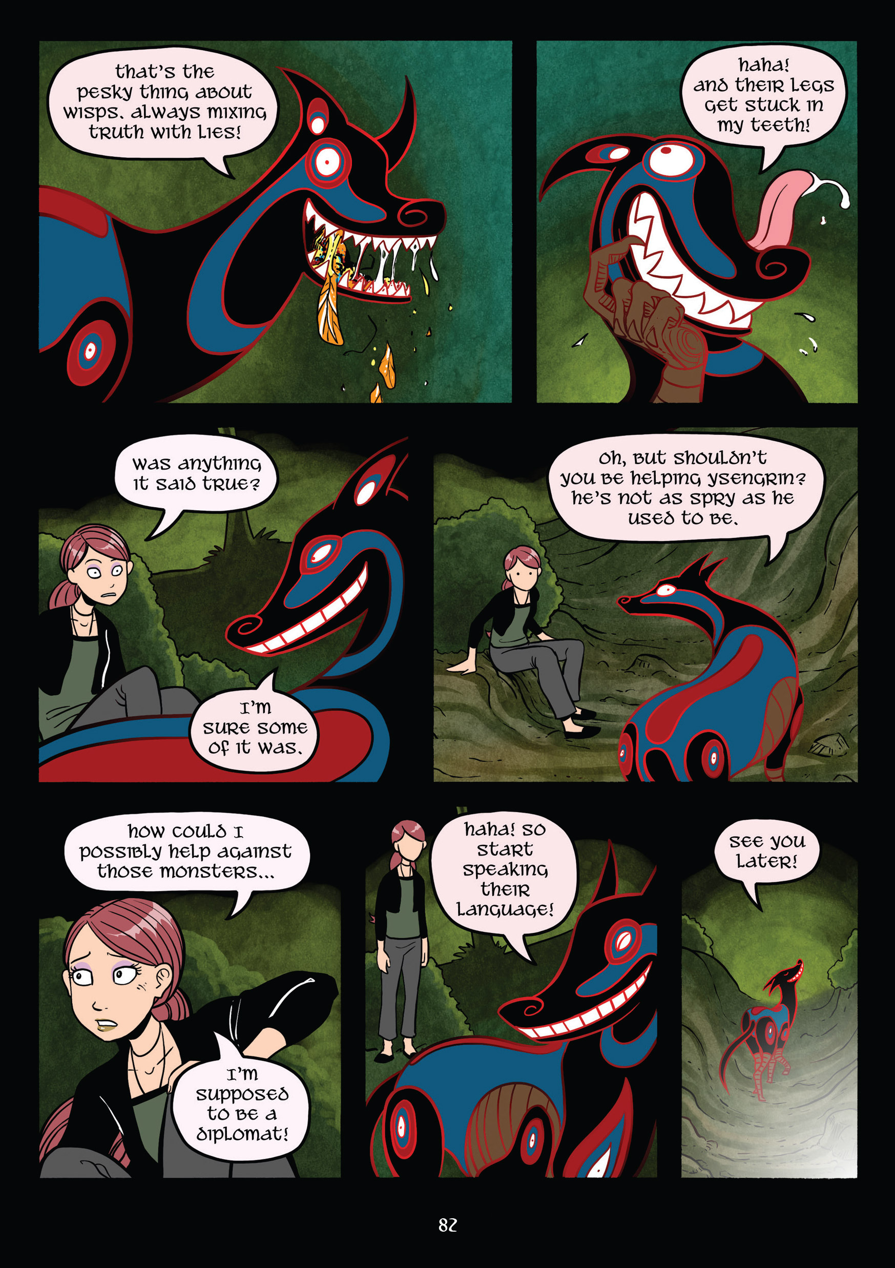 Read online Gunnerkrigg Court comic -  Issue # TPB 5 (Part 1) - 82