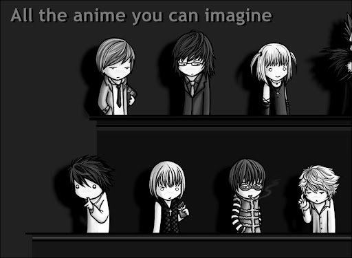 All the anime you can imagine