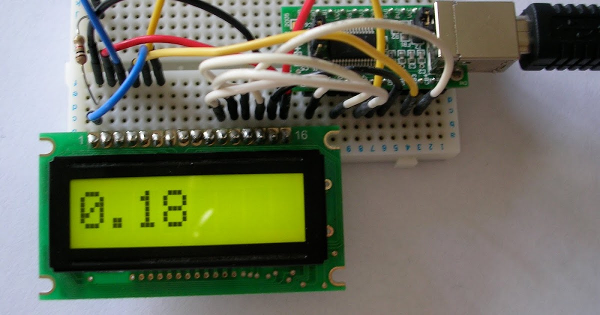 Coded Structure: A Python LCD status display