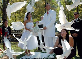 White Wedding Doves