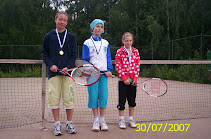 30.7.2007 pidettiin Tampereen Kaupissa alkeistason tenniskisat