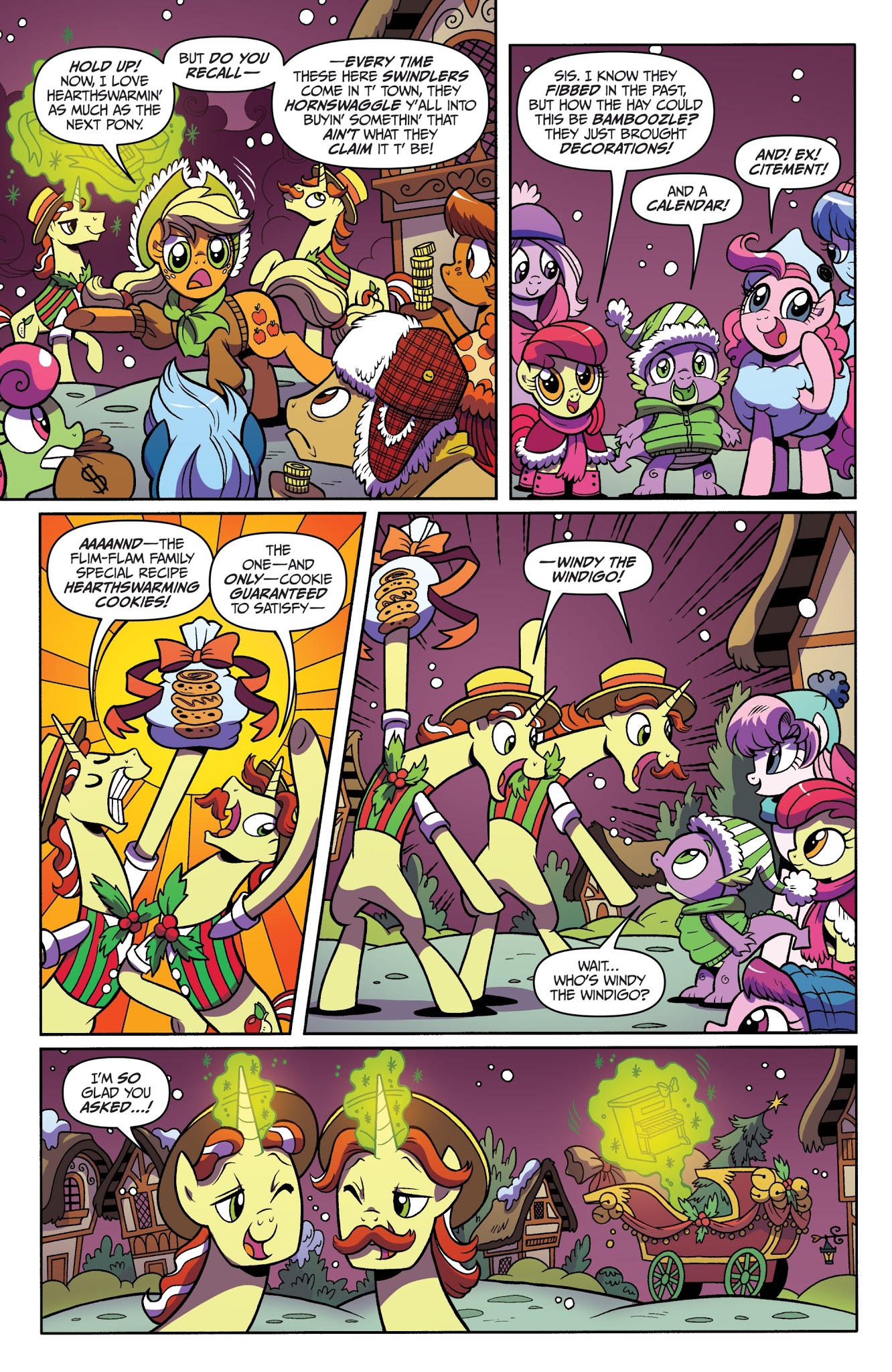 Read online My Little Pony: Friendship is Magic comic -  Issue # _Holiday Special 2017 - 7