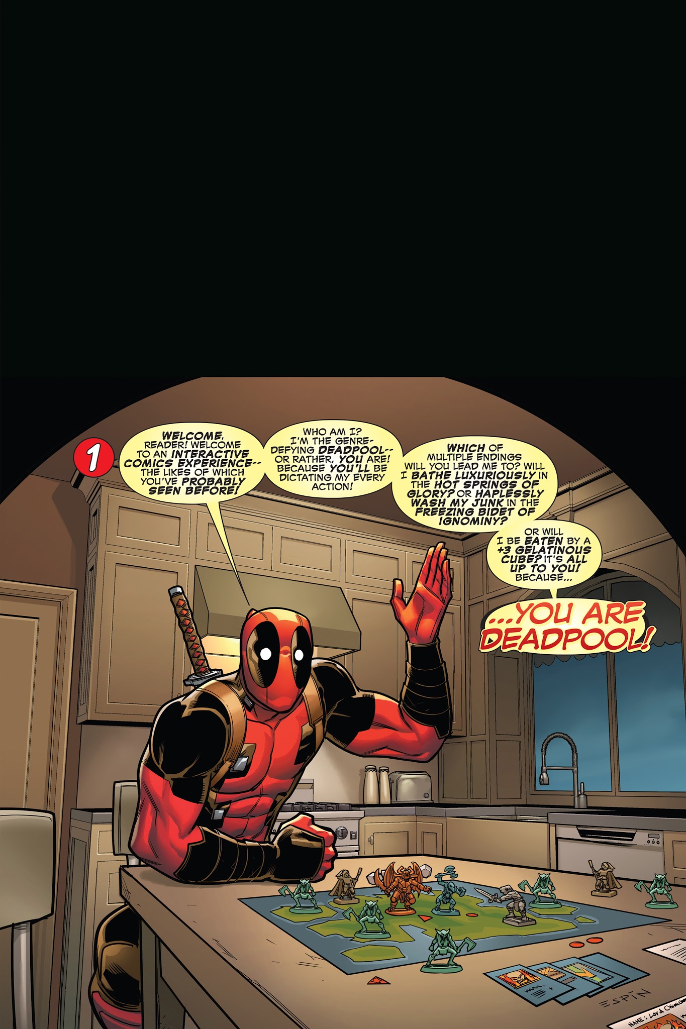 Read online You Are Deadpool comic -  Issue #1 - 4