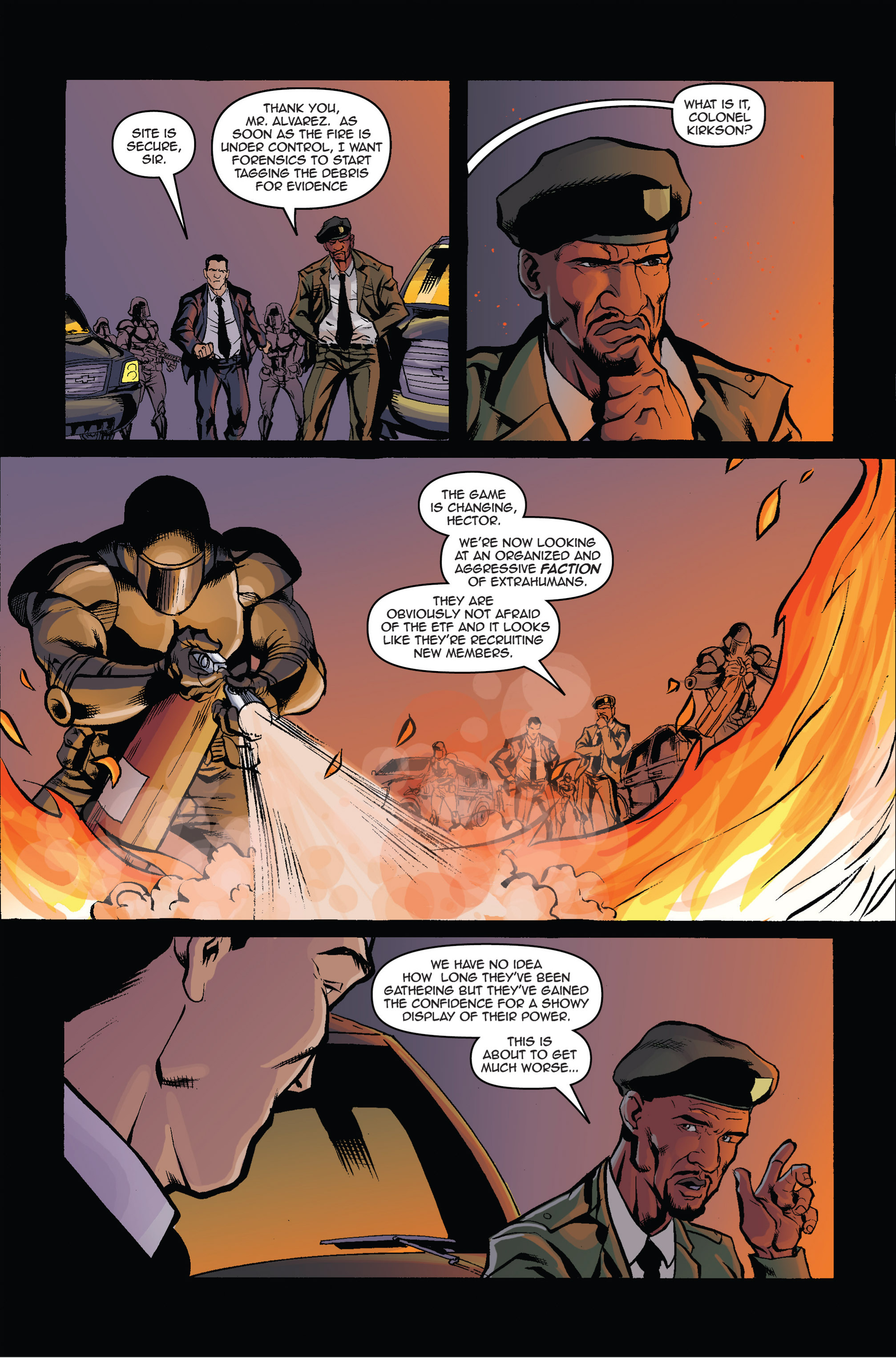 Read online The F1rst Hero: Fight For Your Life comic -  Issue #4 - 4