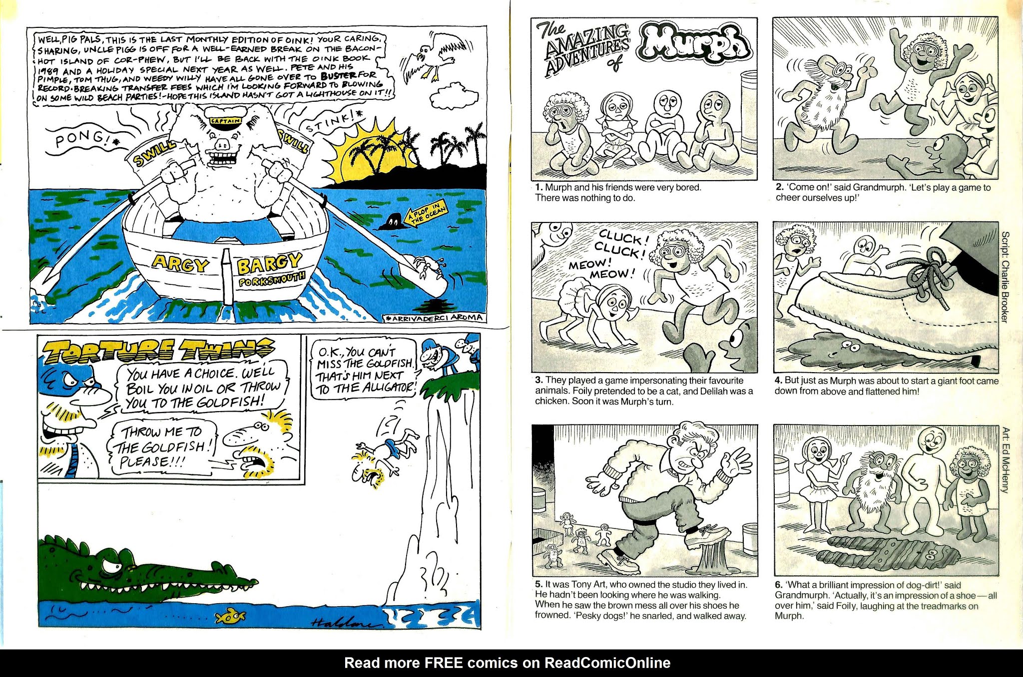 Read online Oink! comic -  Issue #68 - 3