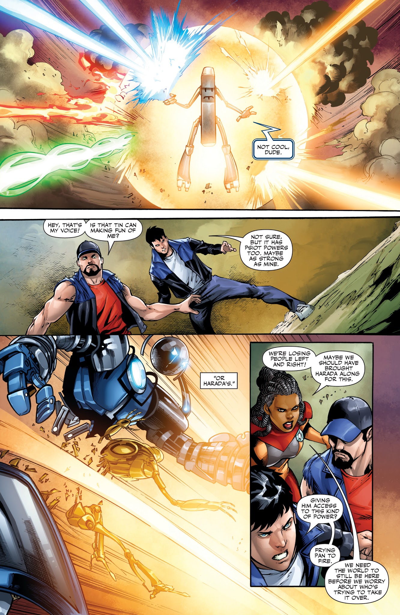 Read online Faith and the Future Force comic -  Issue #3 - 5