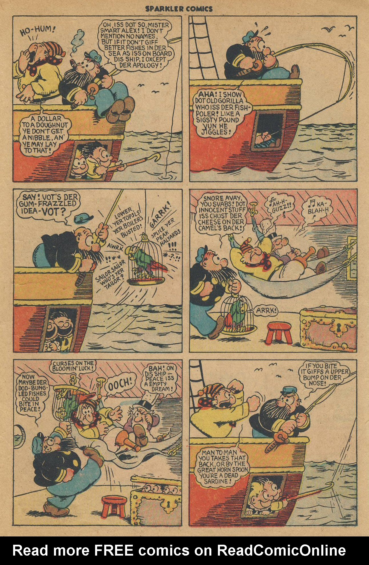 Read online Sparkler Comics comic -  Issue #98 - 15