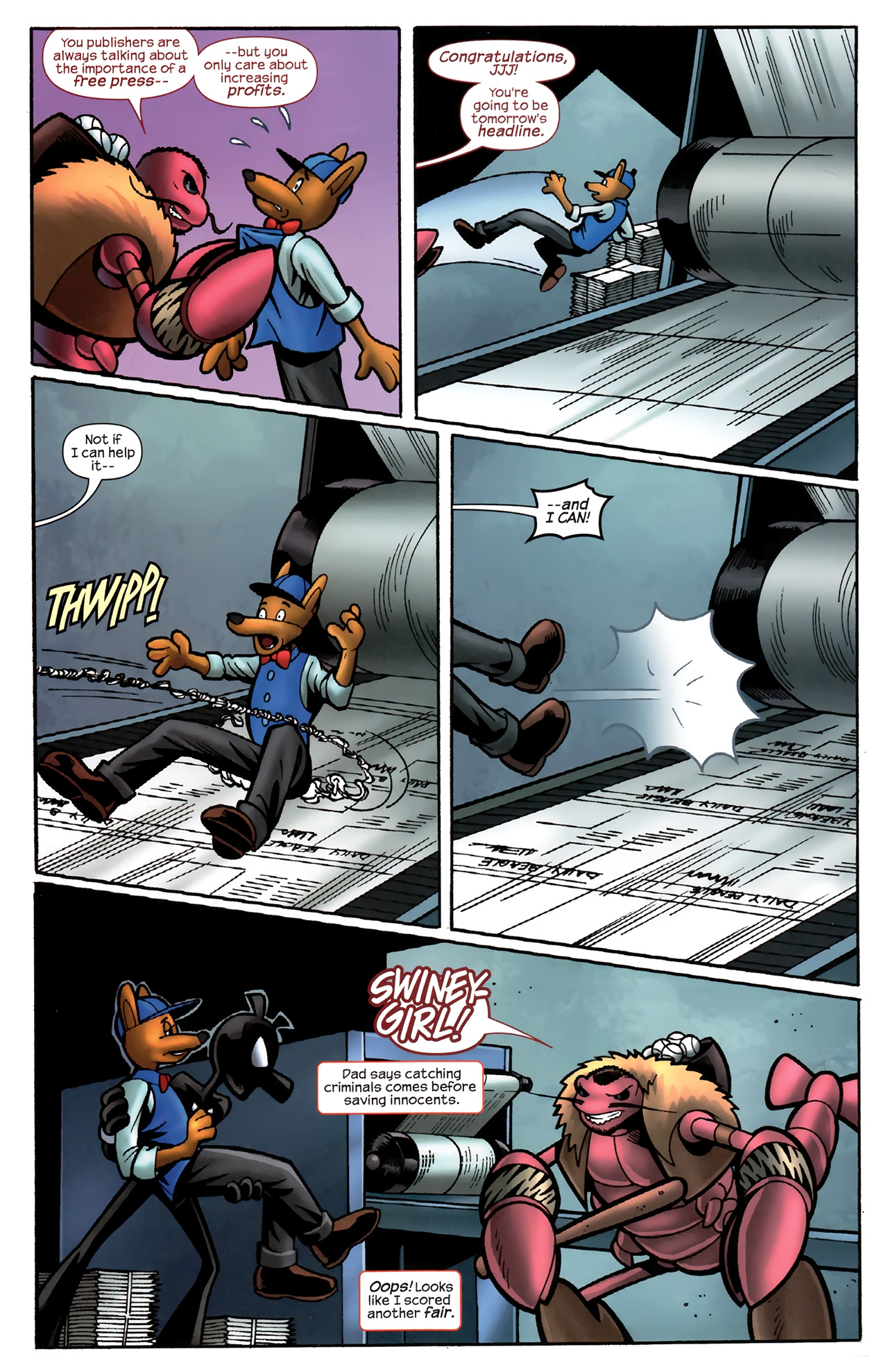 Read online Spider-Ham 25th Anniversary Special comic -  Issue # Full - 40