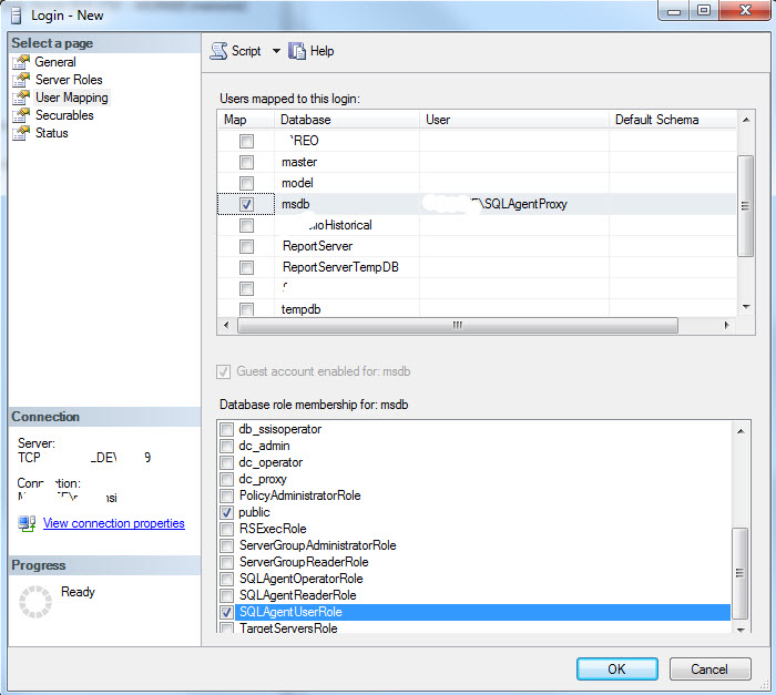 SQL411: How to Create SQL Agent Proxy