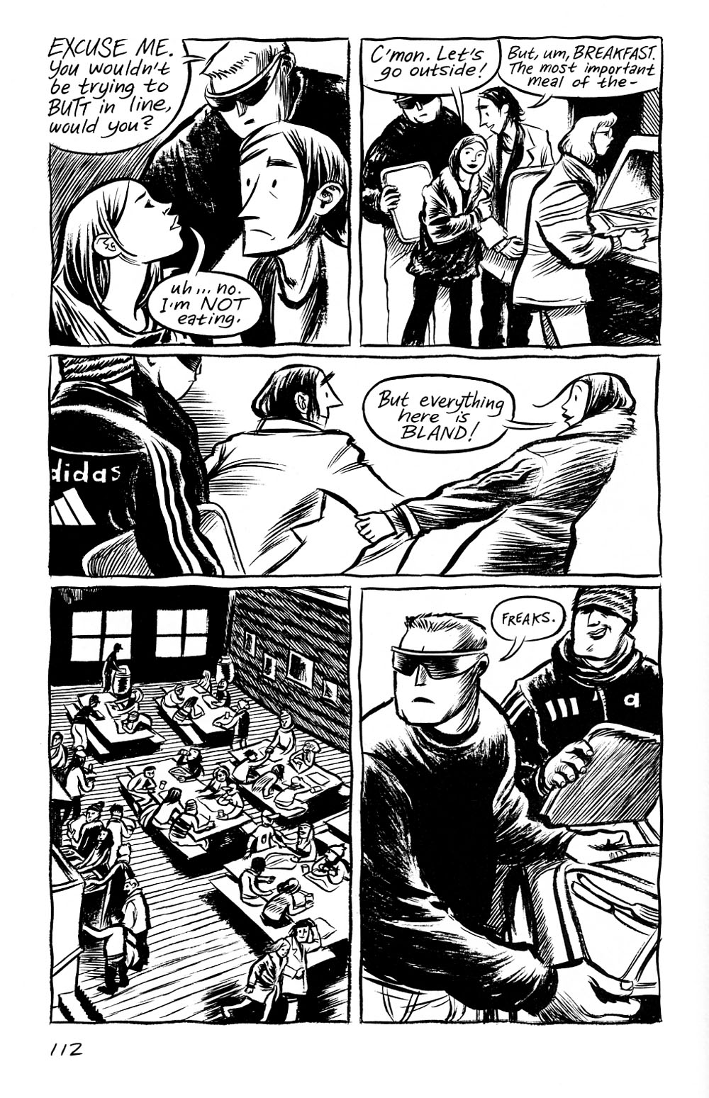 Read online Blankets comic -  Issue #1 - 110