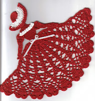 Amazon.com: Vintage Crochet PATTERN to make - Crinoline Lady Doll