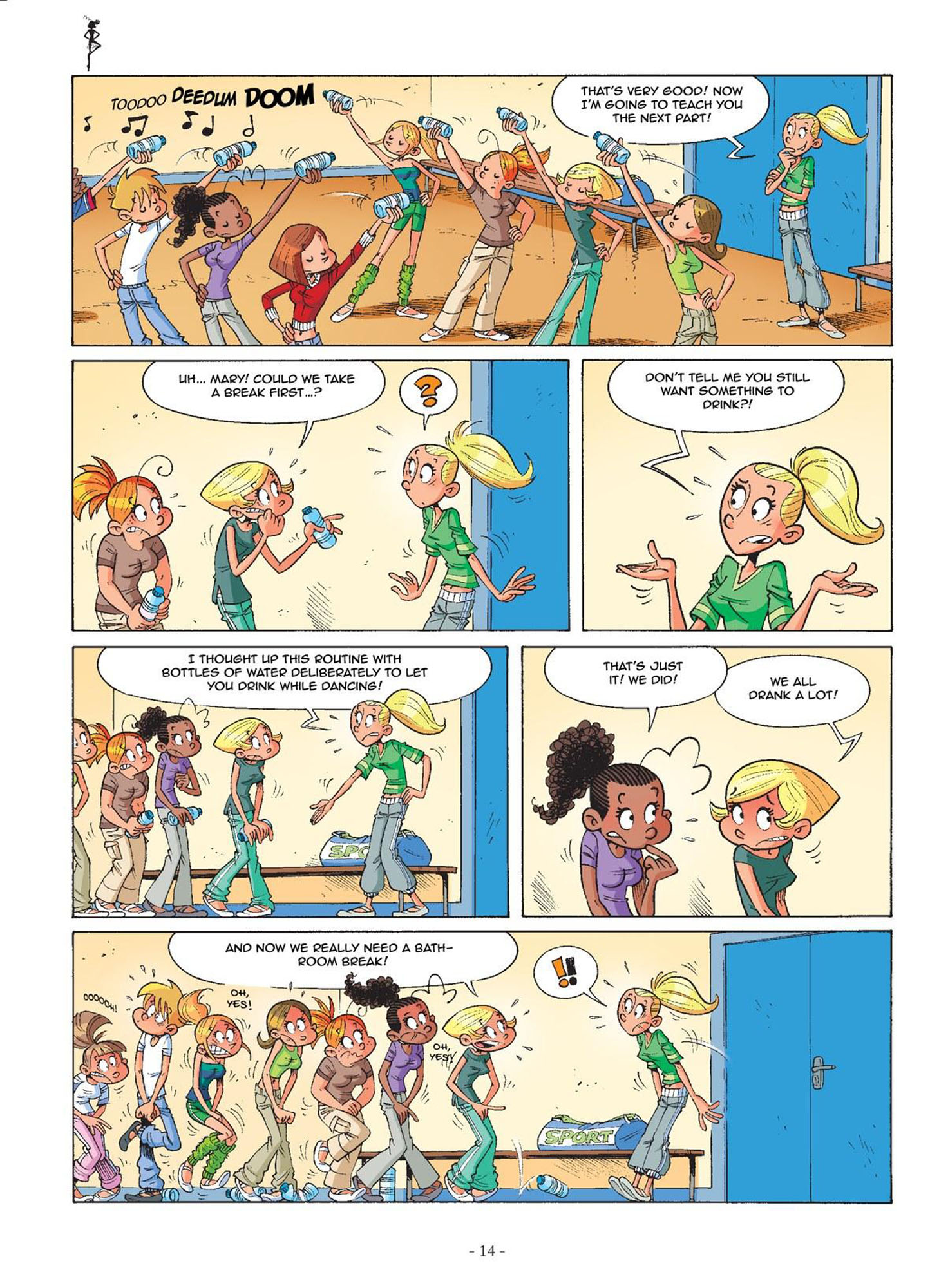Read online Dance Class comic -  Issue #3 - 16