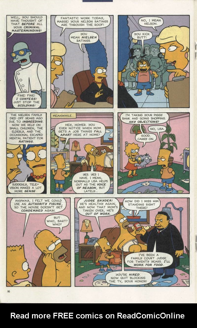 Read online Simpsons Comics comic -  Issue #64 - 17