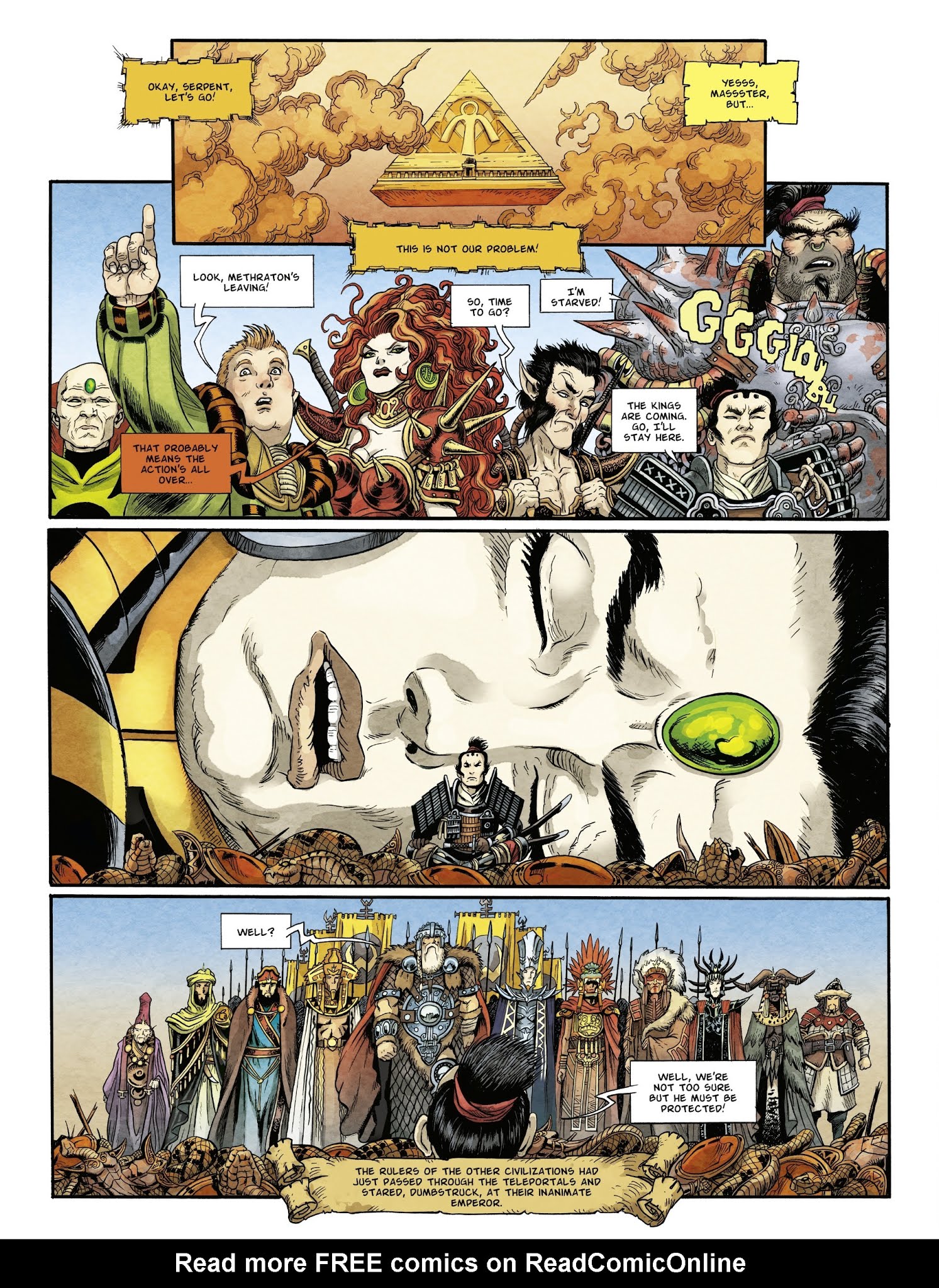 Read online The Black Moon Chronicles comic -  Issue #18 - 12