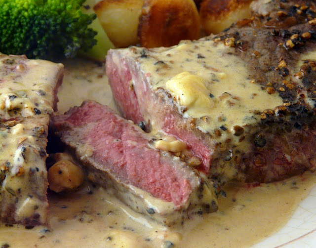 Thibeault's Table: Peppercorn Steak