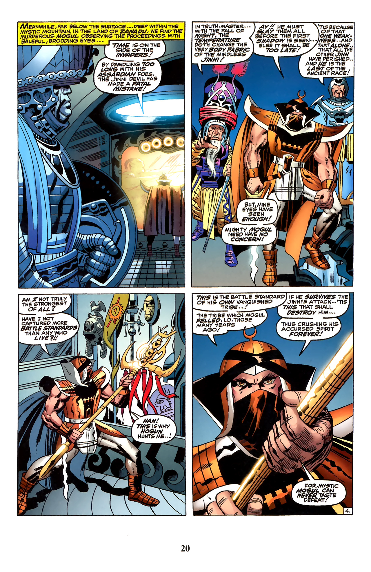 Read online Thor: Tales of Asgard by Stan Lee & Jack Kirby comic -  Issue #6 - 22