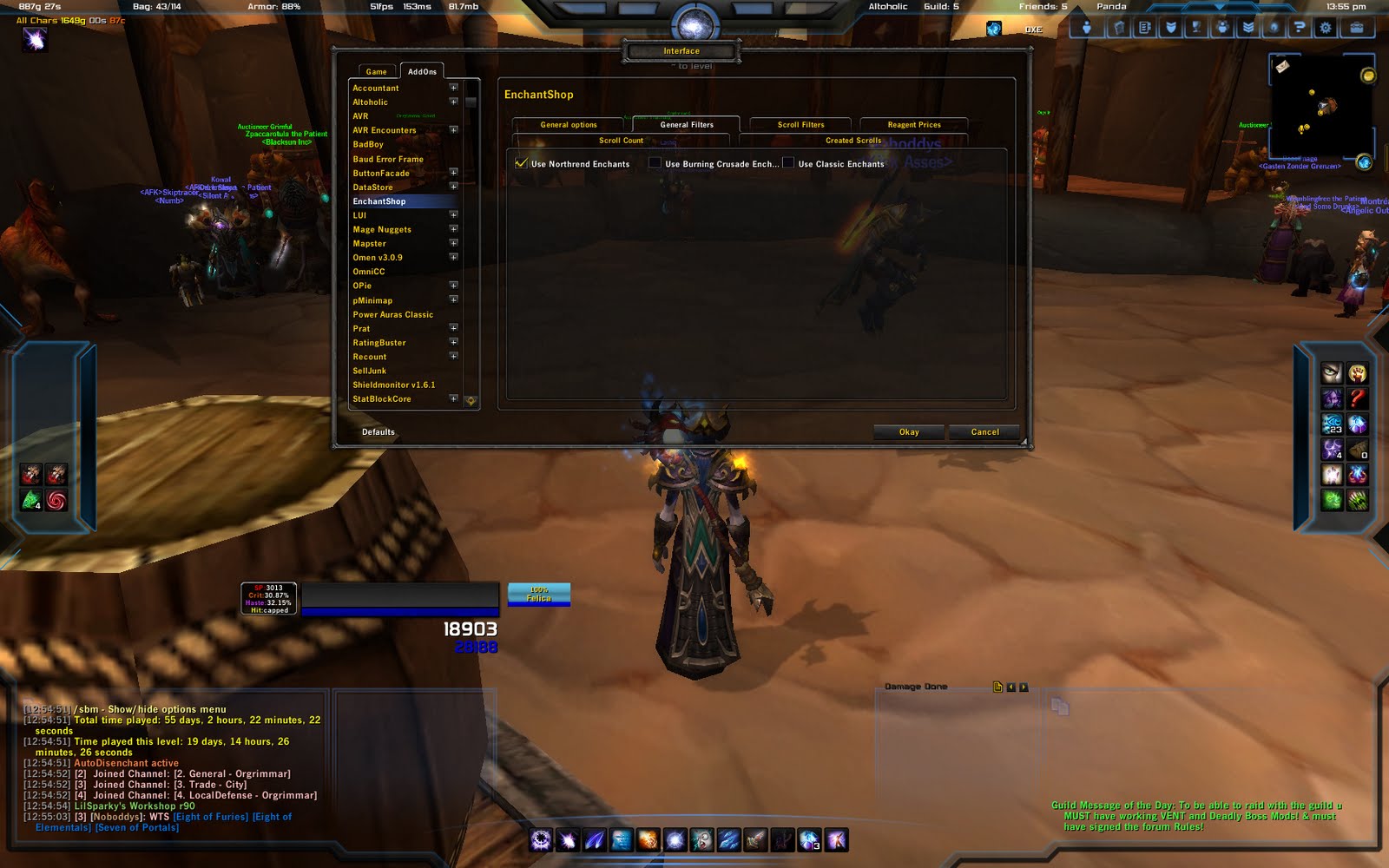 Follow the Gold Road Selling Scrolls of Enchant using Part 1